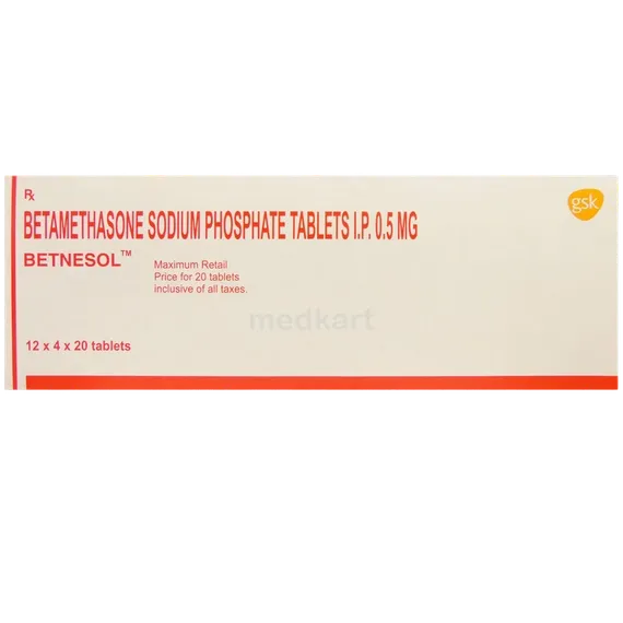 betnesol tablet 20's